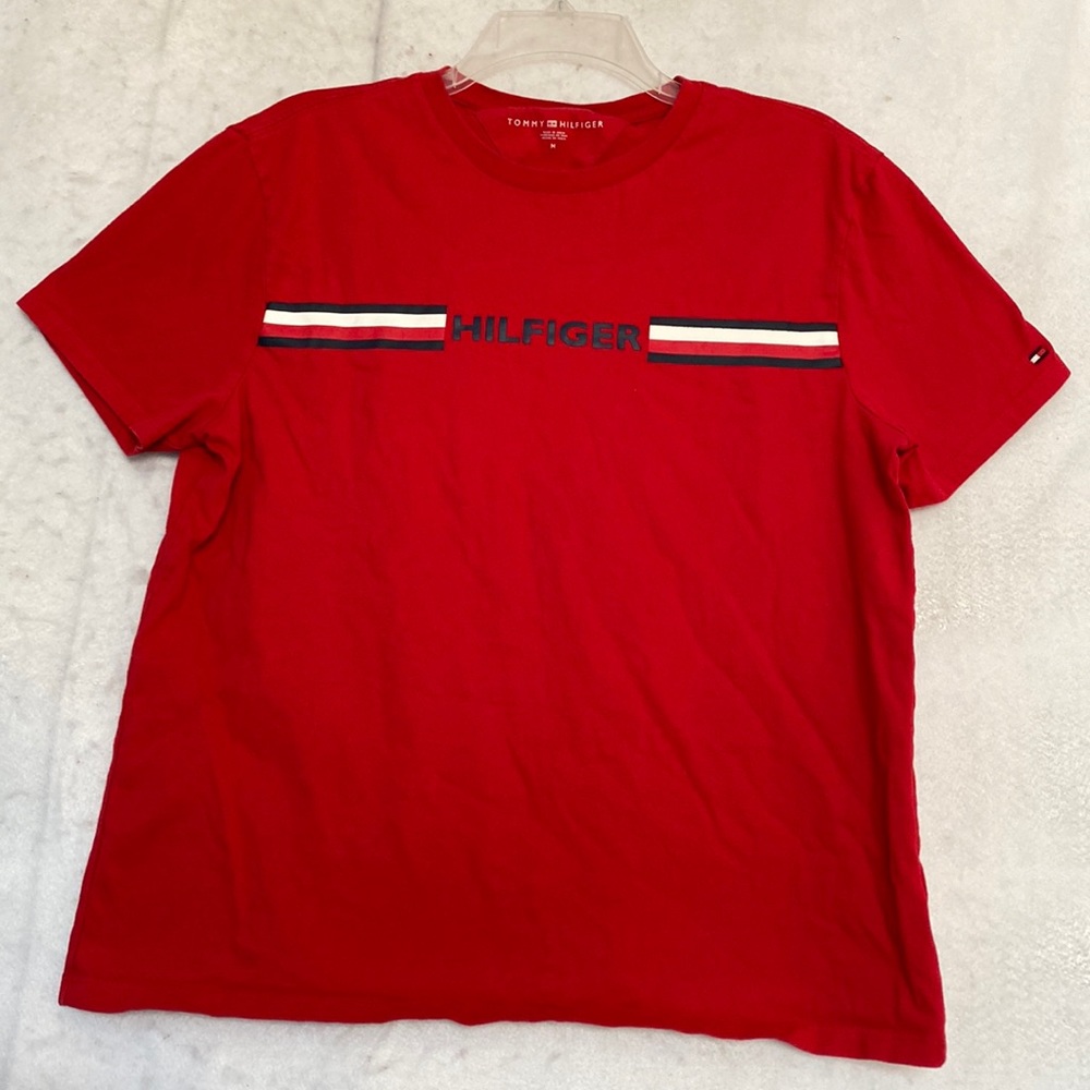 Tommy Hilfiger Short Sleeve Red T-Shirt